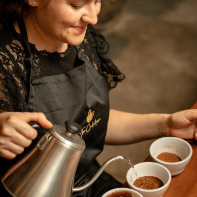 Crea tu blend de café de especialidad en una experiencia sensorial